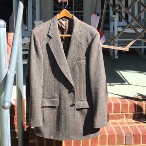 100% Harris Tweed-Scottish Handwoven Pure Wool; excellent condition.